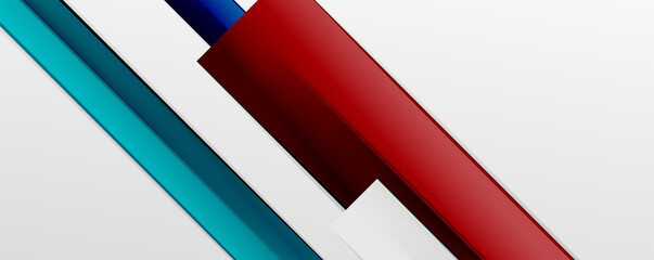 Color abstract lines trendy geometric background for business or technology presentation, internet poster or web brochure cover, wallpaper