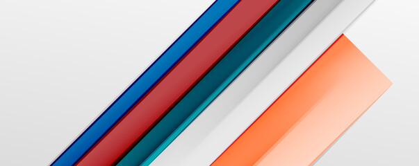 Color abstract lines trendy geometric background for business or technology presentation, internet poster or web brochure cover, wallpaper