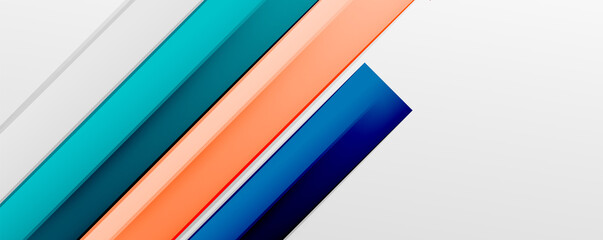 Color abstract lines trendy geometric background for business or technology presentation, internet poster or web brochure cover, wallpaper