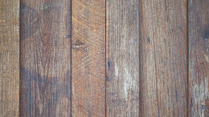 Texture of the wooden wall, Surface grunge of wood board plank, Vertical lines pattern background