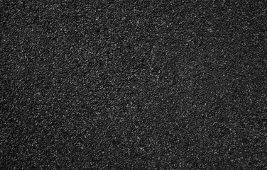 Surface grunge rough of asphalt, Seamless tarmac dark grey grainy road, Driveway texture background, Top view	