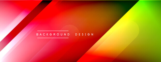 Dynamic lines abstract background. 3D shadow effects and fluid gradients. Modern overlapping forms