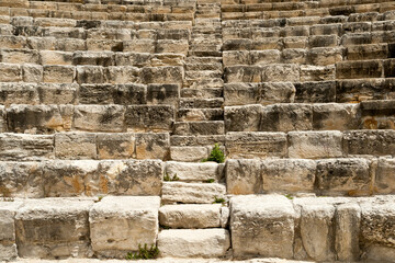 Old stone steps background