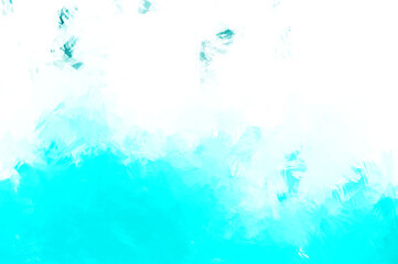 Obraz premium Painted composition with vibrant brush strokes. Textured colorful painting. Paint brushed wallpaper.