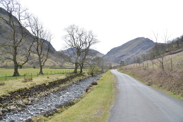 Seathwaite near Keswick in the North Lake district, Cumbria, England, UK