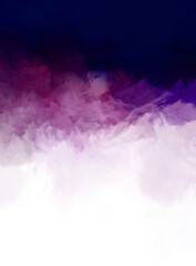 Fototapeta premium 2D illustration of colorful brush strokes. Decorative texture painting. Vibrant paint pattern backdrop.