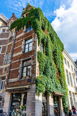 Historic Center of Antwerp in Belgium