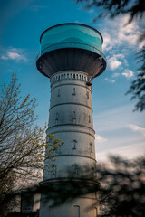 Wasserturm in der Stadt Essen im Ruhrgebiet