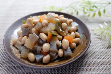 五目豆　大豆料理