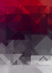 Overlapping design with triangles background. Abstract geometric wallpaper. Geometrical colorful triangular shapes.