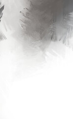Obraz premium 2D illustration of colorful brush strokes. Decorative texture painting. Vibrant paint pattern backdrop.