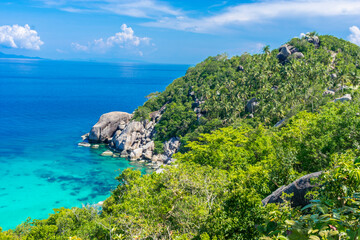 island in the sea Koh Tao Thailand Asia 