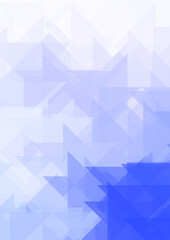 Fototapeta premium Overlapping design with triangles background. Abstract geometric wallpaper. Geometrical colorful triangular shapes.