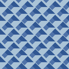 Geometric seamless pattern  with square diamond shapes. Repeating background. Vector graphics.