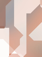 Geometric background of minimalist design. Abstract creative concept illustration. Graphic design wallpaper.