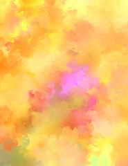 Artistic vibrant and colorful wallpaper.Brushed Painted Abstract Background. Brush stroked painting.