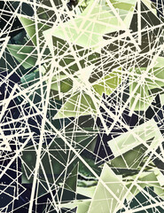 Modern art. Colorful contemporary artwork. Color strokes of paint. Brushstrokes on abstract background. Brush painting.