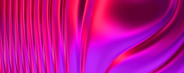 Abstract background. Colorful wavy reflective design wallpaper. Graphic illustration for wallpaper, banner, background, card, book cover or website.
