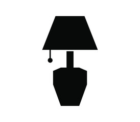 Bedside lamp icon