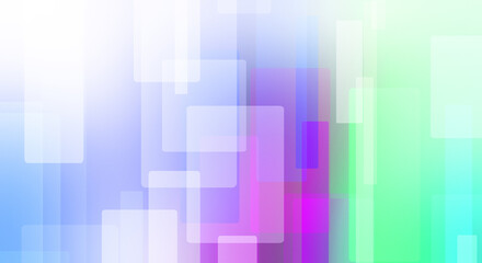 Fototapeta premium Geometric multicolored intersecting lines. Graphic illustration of digital technology. Abstract background.