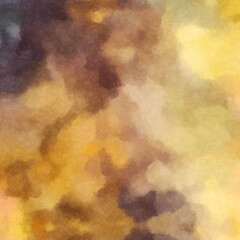 Watercolor painted background. Abstract Illustration wallpaper. Brush stroked painting. 2D Illustration.
