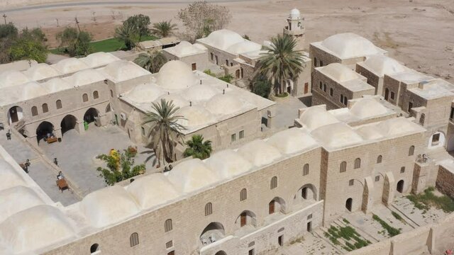 Nabi Musa, Believed to be the tomb of The Prophet Moses, Aerial view.