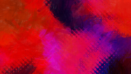 Modern art. Colorful contemporary artwork. Color strokes of paint. Brushstrokes on abstract background. Brush painting.