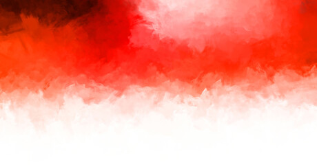 Abstract background of colorful brush strokes. Brushed vibrant wallpaper. Painted artistic creation. Unique and creative illustration.