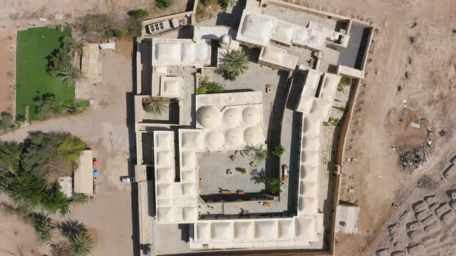 Nabi Musa, Believed to be the tomb of The Prophet Moses, Aerial view.
