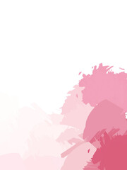 Brushed Painted Abstract Background. Wild chaotic brushstrokes. Strokes of paint. 2D Illustration. Brush stroked painting.