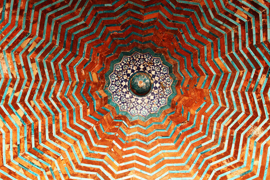 Historic Islamic Ceramic Art background