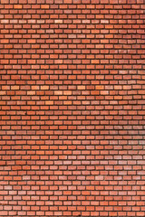 Red brick wall background texture