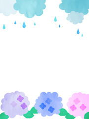 紫陽花フレーム