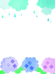 紫陽花フレーム