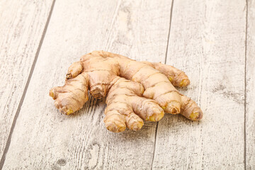 Natural organic raw ginger root