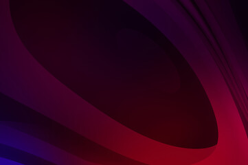 Abstract background with colorful gradient. Vibrant graphic wallpaper with stripes design. Fluid 2D illustration of modern movement.