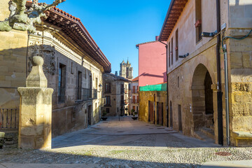 views of elciego basque town, Spain