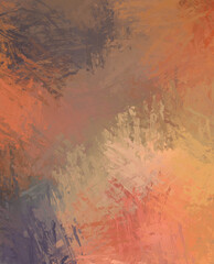 Brushed Painted Abstract Background. Brush stroked painting. Artistic vibrant and colorful wallpaper..