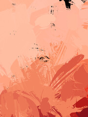 Wall art. Unique and creative illustration. Brush stroked painting. Abstract background of colorful brush strokes. Brushed vibrant wallpaper. Painted artistic creation.