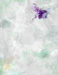 Modern art. Colorful contemporary artwork. Color strokes of paint. Brushstrokes on abstract background. Brush painting.
