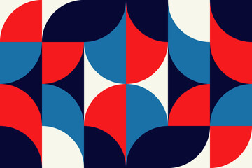  Geometry minimalistic artwork poster with simple shape. Abstract vector pattern design.