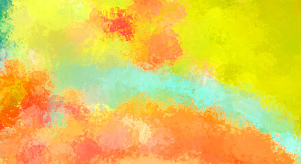 Brushed Painted Abstract Background. Brush stroked painting. Strokes of paint. 2D Illustration.