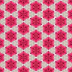 pattern with pink flowers