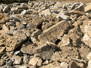 A pile of stones