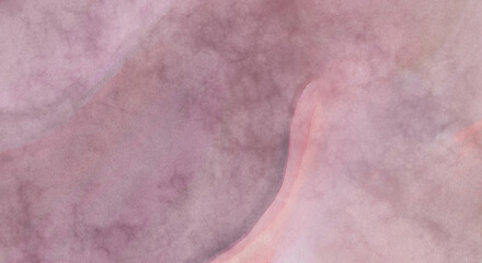 Modern painting of soothing brush strokes resembling alcohol inks. Watercolor abstract painting with pastel colors for poster, wall art, banner, card, book cover or packaging.