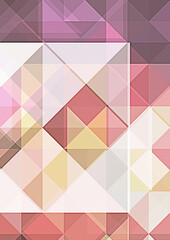 Overlapping design with triangles background. Abstract geometric wallpaper. Geometrical colorful triangular shapes.