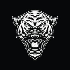 Puma artwork illustration