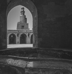 Ahmed Ibn Tulun Mosque in Cairo, Egypt