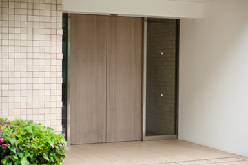 マンションのエントランス