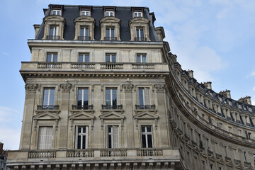 Obraz premium Façade classique à Paris, France